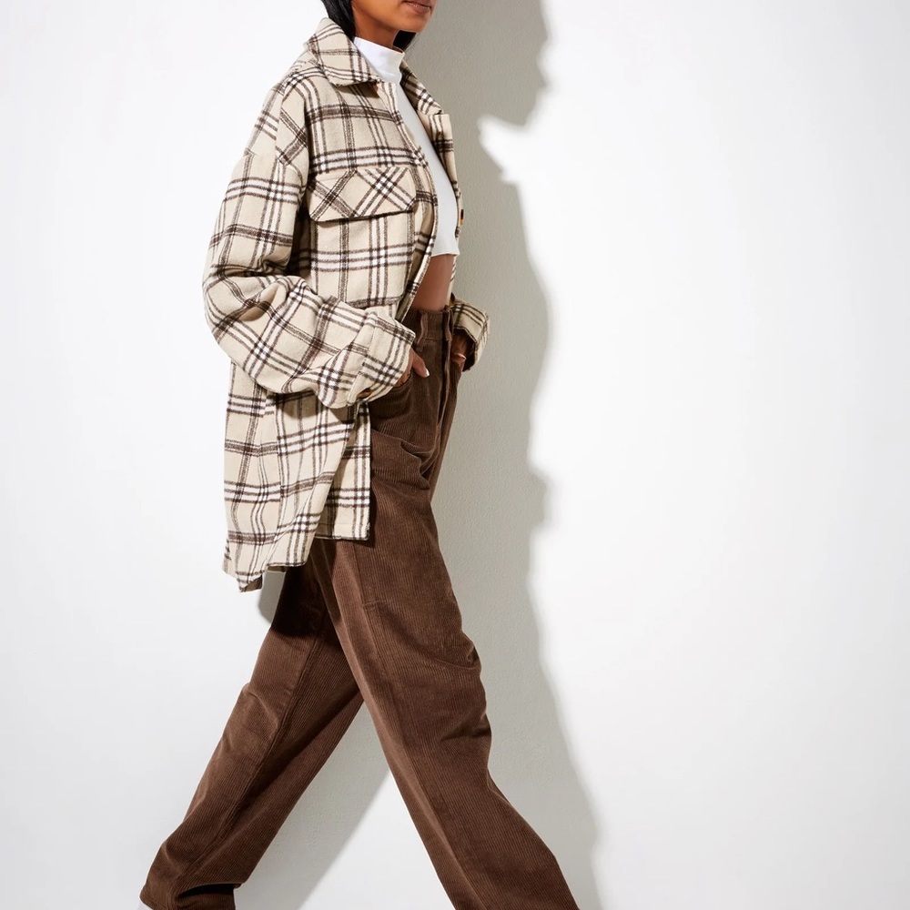 Motel Rocks Plaid Jacket. Size XS.